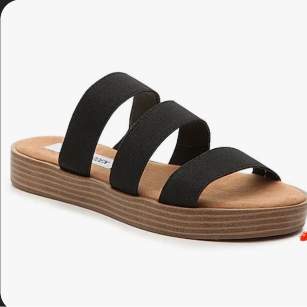 steve madden glyn platform.sandals size 10